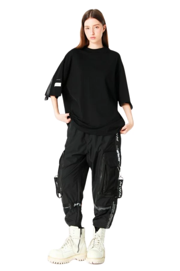 MOD WAVE MOVEMENT Παντελόνια MWM ICONIC PANTS - BLACK