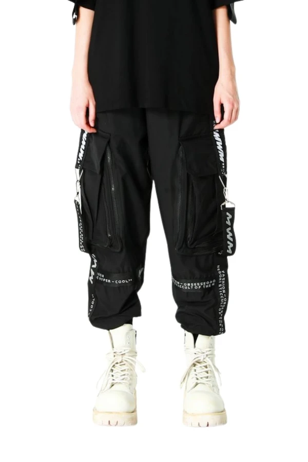 MOD WAVE MOVEMENT Παντελόνια MWM ICONIC PANTS - BLACK