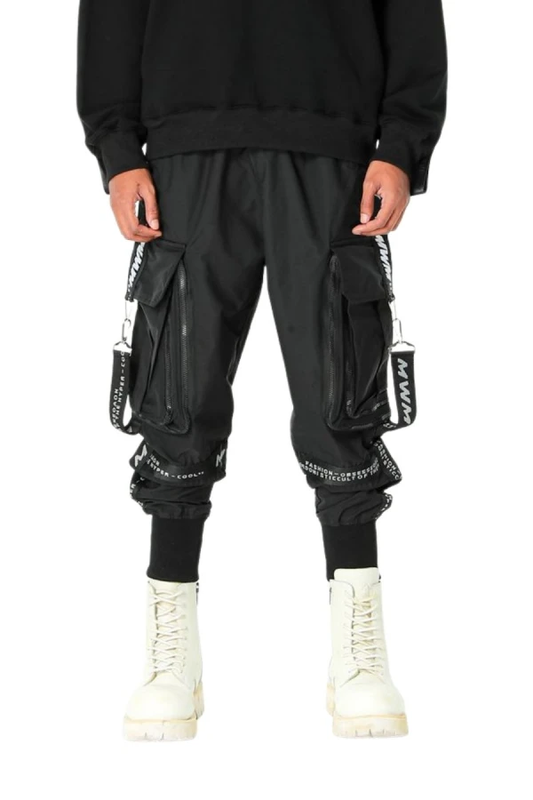 MOD WAVE MOVEMENT Παντελόνια MWM ICONIC PANTS - BLACK