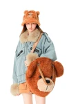 MOD WAVE MOVEMENT Τσάντες MWM TEDDY MIKE BAG 42CM - BROWN