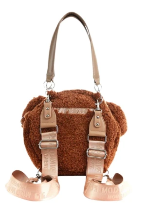 MOD WAVE MOVEMENT Τσάντες MWM TEDDY MIKE BAG 32CM - BROWN