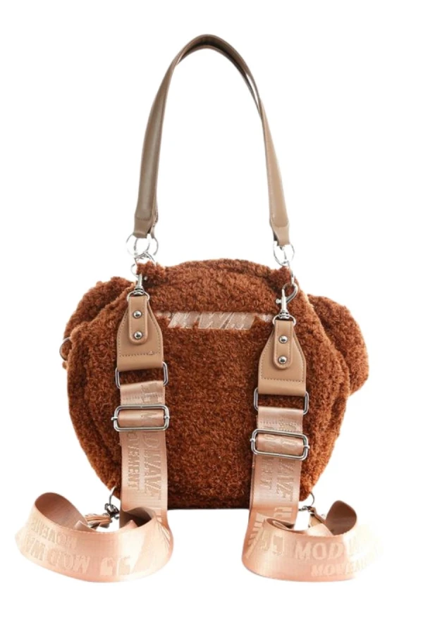 MOD WAVE MOVEMENT Τσάντες MWM TEDDY MIKE BAG 32CM - BROWN
