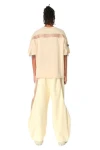 MOD WAVE MOVEMENT T-Shirts MWM LOGO TAPE T-SHIRT - BEIGE