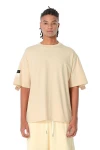 MOD WAVE MOVEMENT T-Shirts MWM LOGO TAPE T-SHIRT - BEIGE