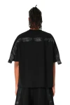 MOD WAVE MOVEMENT T-Shirts MWM LOGO TAPE T-SHIRT - BLACK
