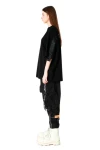 MOD WAVE MOVEMENT T-Shirts MWM LOGO TAPE T-SHIRT - BLACK