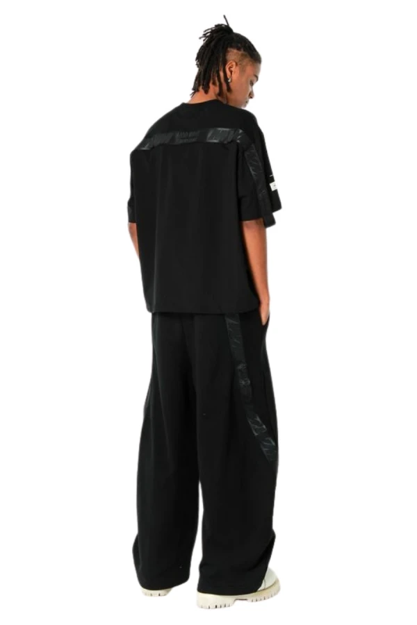MOD WAVE MOVEMENT T-Shirts MWM LOGO TAPE T-SHIRT - BLACK