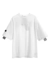 MOD WAVE MOVEMENT T-Shirts MWM LOGO TAPE T-SHIRT - WHITE