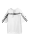 MOD WAVE MOVEMENT T-Shirts MWM LOGO TAPE T-SHIRT - WHITE