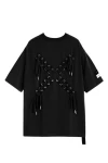 MOD WAVE MOVEMENT T-Shirts MWM X CORDS LOGO T-SHIRT - BLACK
