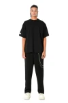MOD WAVE MOVEMENT T-Shirts MWM X CORDS LOGO T-SHIRT - BLACK