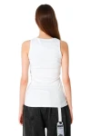 MOD WAVE MOVEMENT Αμάνικες Μπλούζες MWM TEDDY TANK TOP - WHITE