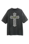 MOD WAVE MOVEMENT T-Shirts MWM CROSS LOGO T-SHIRT - BLACK