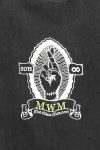 MOD WAVE MOVEMENT T-Shirts MWM CROSS LOGO T-SHIRT - BLACK