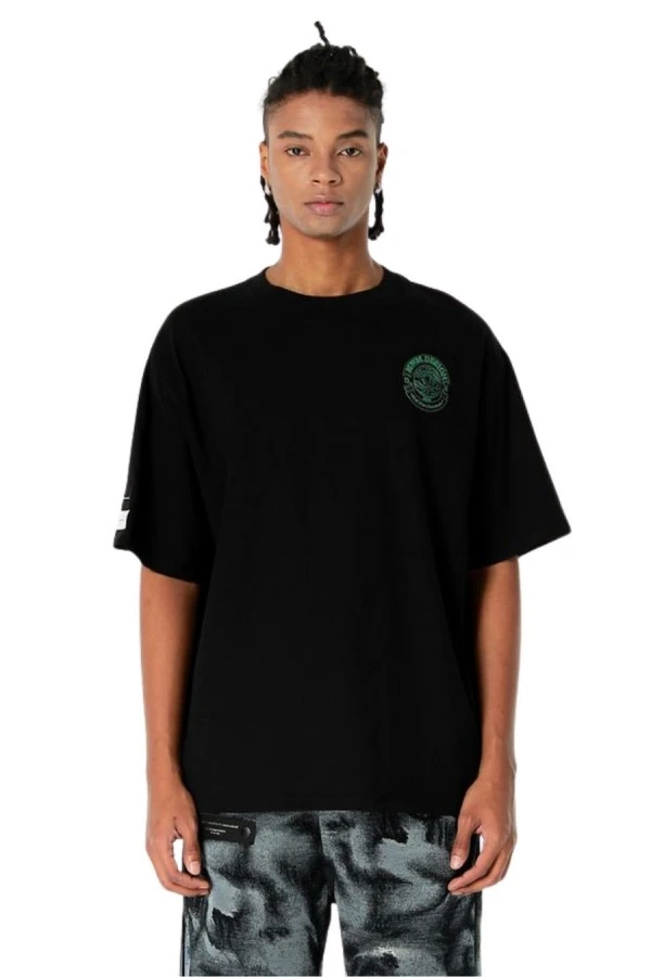 MOD WAVE MOVEMENT T-Shirts MWM EYE LOGO T-SHIRT - BLACK