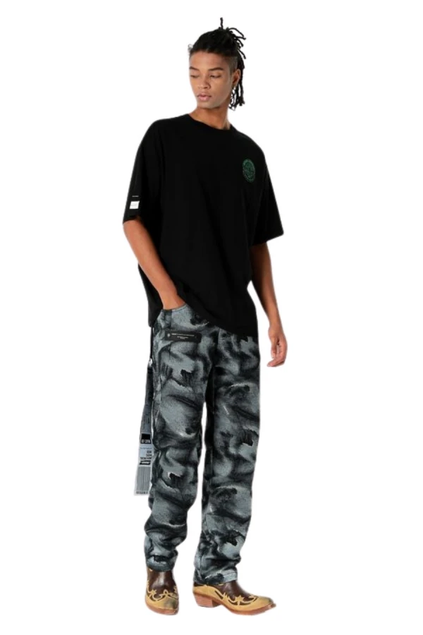 MOD WAVE MOVEMENT T-Shirts MWM EYE LOGO T-SHIRT - BLACK
