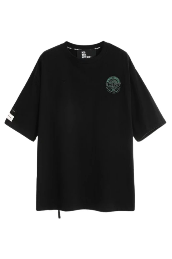 MOD WAVE MOVEMENT T-Shirts MWM EYE LOGO T-SHIRT - BLACK
