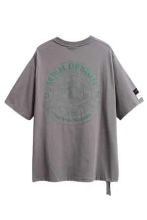 MOD WAVE MOVEMENT T-Shirts MWM EYE LOGO T-SHIRT - GREY