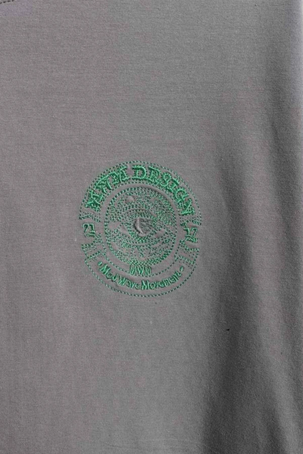 MOD WAVE MOVEMENT T-Shirts MWM EYE LOGO T-SHIRT - GREY