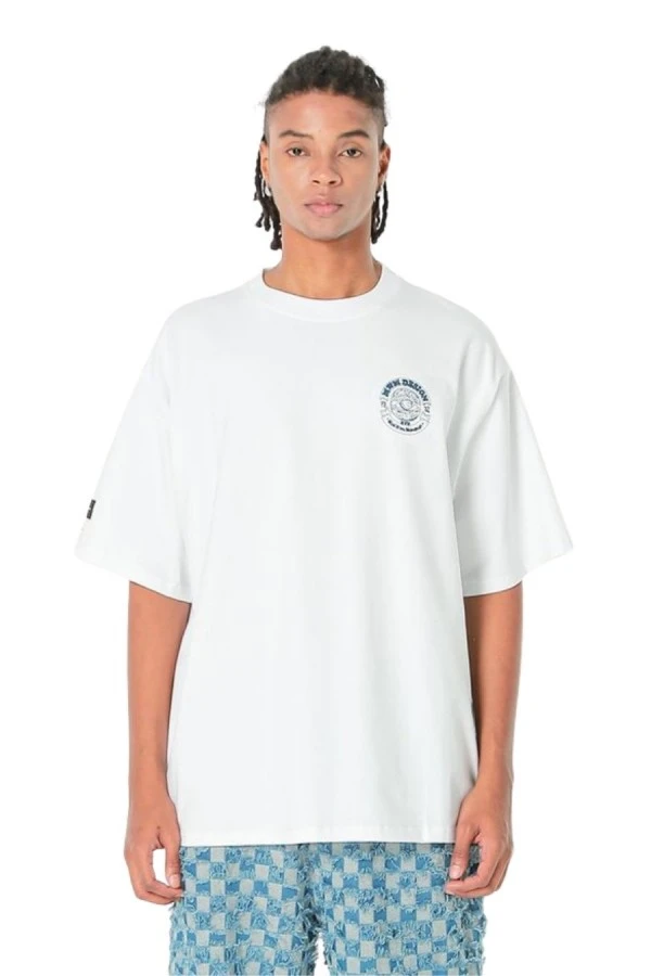MOD WAVE MOVEMENT T-Shirts MWM EYE LOGO T-SHIRT - WHITE