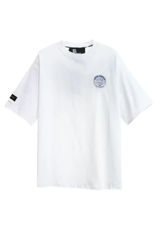 MOD WAVE MOVEMENT T-Shirts MWM EYE LOGO T-SHIRT - WHITE
