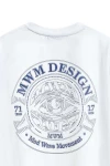 MOD WAVE MOVEMENT T-Shirts MWM EYE LOGO T-SHIRT - WHITE
