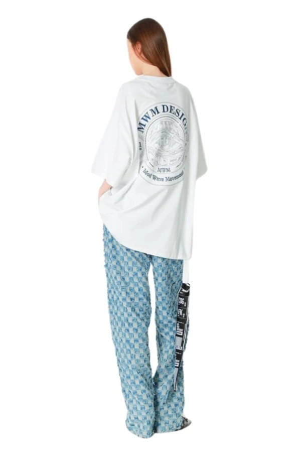 MOD WAVE MOVEMENT T-Shirts MWM EYE LOGO T-SHIRT - WHITE