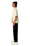 MOD WAVE MOVEMENT T-Shirts MWM FACES PRINT OVERSIZE T-SHIRT - BEIGE