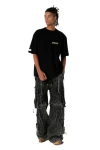 MOD WAVE MOVEMENT T-Shirts MWM VANGUARD DOGS FACES T-SHIRT - BLACK