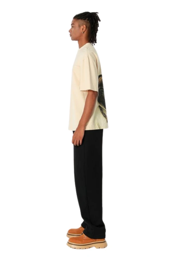 MOD WAVE MOVEMENT T-Shirts MWM VANGUARD DOGS FACES T-SHIRT - BEIGE