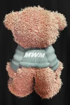 MOD WAVE MOVEMENT T-Shirts MWM TEDDY PRINT T-SHIRT - BLACK