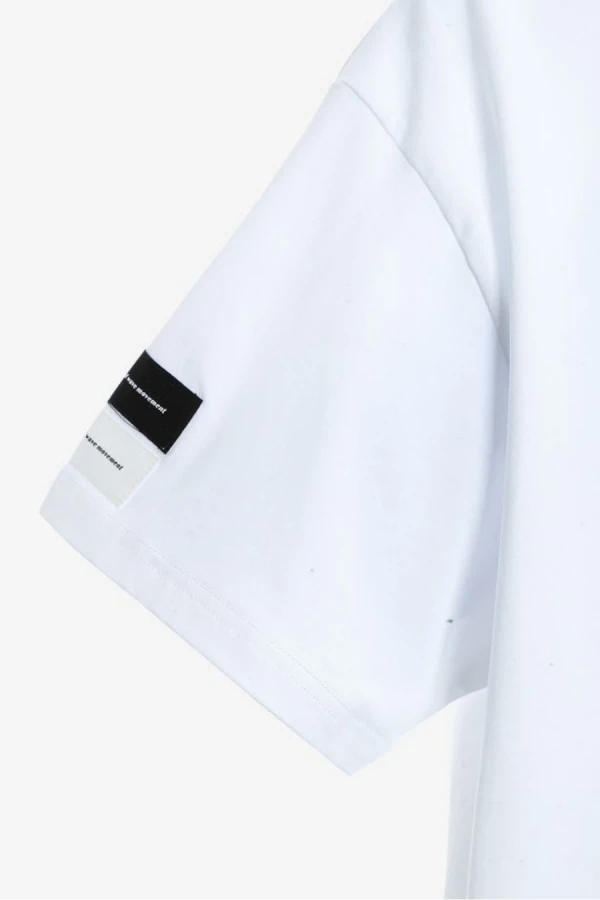MOD WAVE MOVEMENT T-Shirts MWM TEDDY PRINT T-SHIRT - WHITE