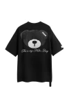 MOD WAVE MOVEMENT T-Shirts MWM TEDDY MIKE BAG T-SHIRT - BLACK