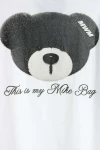 MOD WAVE MOVEMENT T-Shirts MWM TEDDY MIKE BAG T-SHIRT - WHITE