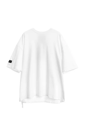 MOD WAVE MOVEMENT T-Shirts MWM WINGS STRASS T-SHIRT - WHITE