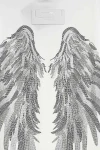 MOD WAVE MOVEMENT T-Shirts MWM WINGS STRASS T-SHIRT - WHITE