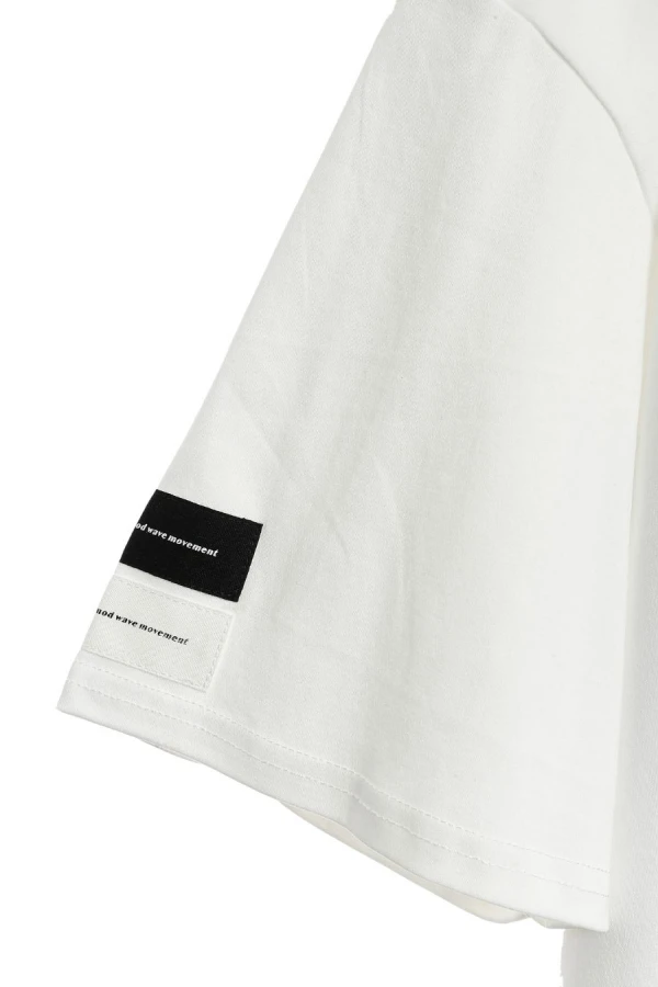 MOD WAVE MOVEMENT T-Shirts MWM WINGS STRASS T-SHIRT - WHITE