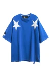 MOD WAVE MOVEMENT T-Shirts MWM WINGS STARS T-SHIRT - BLUE