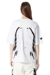 MOD WAVE MOVEMENT T-Shirts MWM WINGS STARS T-SHIRT - WHITE