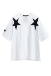 MOD WAVE MOVEMENT T-Shirts MWM WINGS STARS T-SHIRT - WHITE