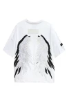 MOD WAVE MOVEMENT T-Shirts MWM WINGS STARS T-SHIRT - WHITE