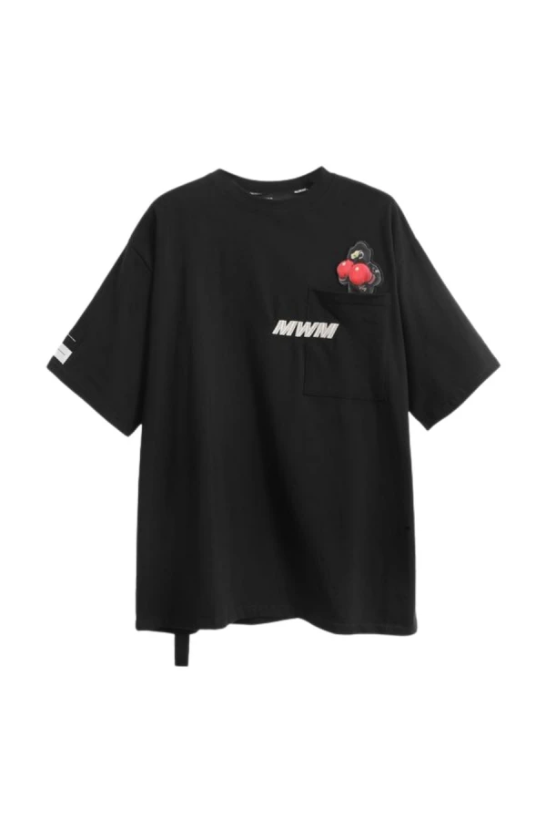 MOD WAVE MOVEMENT T-Shirts MWM VANGUARD DOGS PUNCH 3D T-SHIRT - BLACK