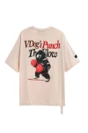 MOD WAVE MOVEMENT T-Shirts MWM VANGUARD DOGS PUNCH 3D T-SHIRT - BEIGE