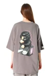 MOD WAVE MOVEMENT T-Shirts MWM VANGUARD DOGS THINKER T-SHIRT - GREY