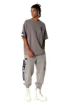 MOD WAVE MOVEMENT T-Shirts MWM VANGUARD DOGS THINKER T-SHIRT - GREY