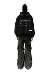 MOD WAVE MOVEMENT Παντελόνια MWM EXTREME ASSYMETRIC ZIPPERS CARGO PANTS - BLACK