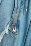 MOD WAVE MOVEMENT Παντελόνια MWM EXTREME ASSYMETRIC ZIPPERS CARGO PANTS - BLUE