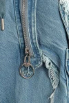 MOD WAVE MOVEMENT Παντελόνια MWM EXTREME ASSYMETRIC ZIPPERS CARGO PANTS - BLUE