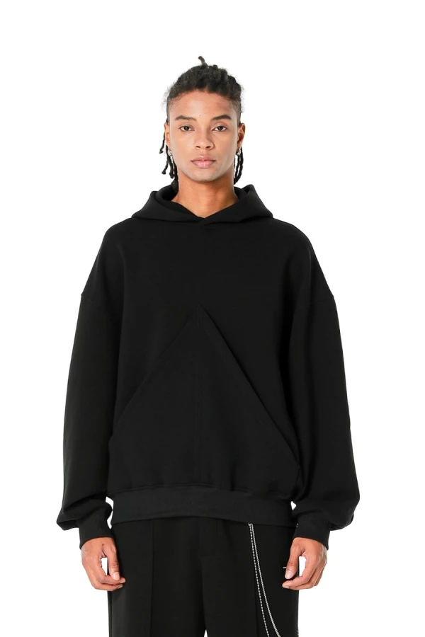 MOD WAVE MOVEMENT Φούτερ με Κουκούλα MWM X CORDS LOGO HOODIE - BLACK