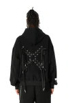 MOD WAVE MOVEMENT Φούτερ με Κουκούλα MWM X CORDS LOGO HOODIE - BLACK